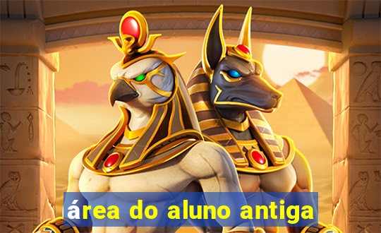 área do aluno antiga